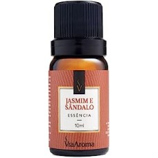 Essência Jasmim e Sândalo Via Aroma - 10ml