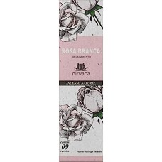 Incenso Nirvana Natural Rosa Branca